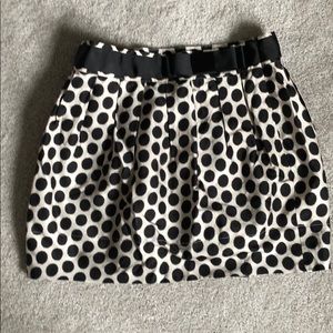 Black and white skirt
